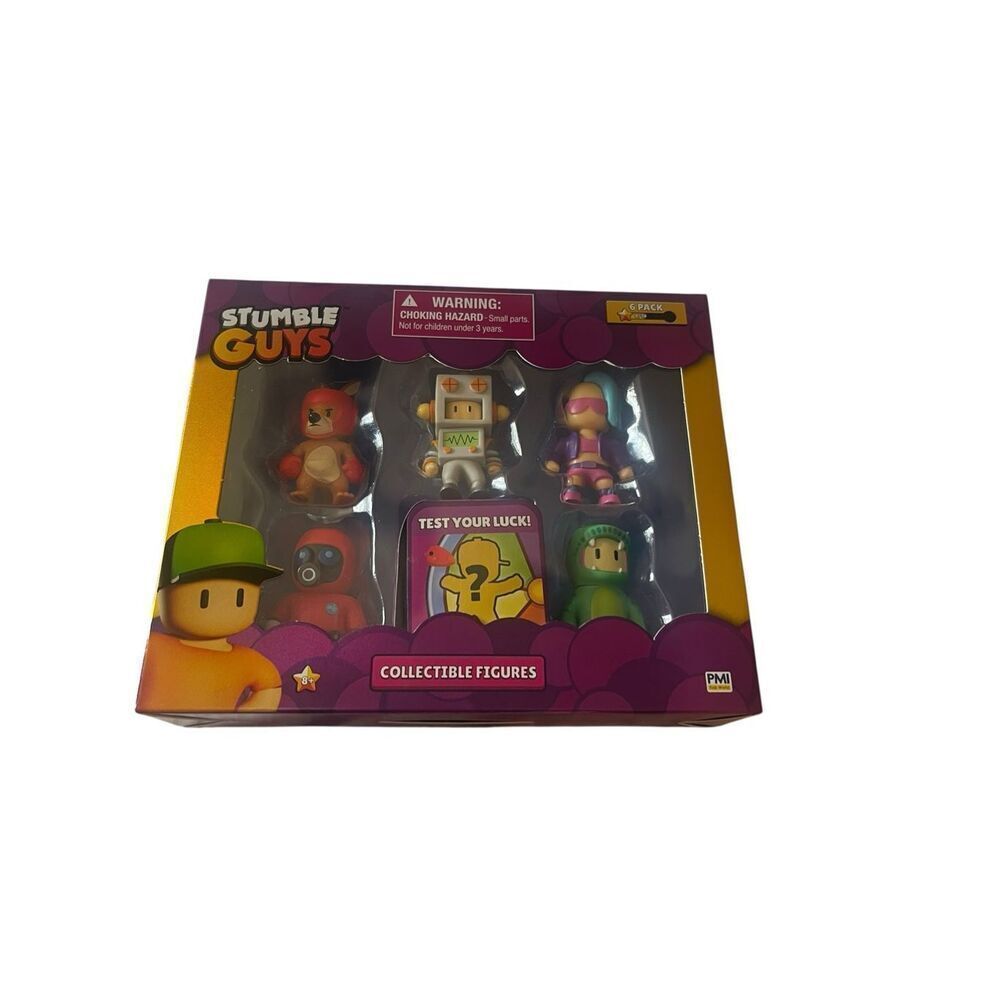 New Stumble Guys Series 2 Boxing Roo Collectible Figures 6-Pack Deluxe Box